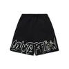 Li Ning Sports Fashion Series CF Cool Bokstavstryck Sportshorts Herrshorts Svart AKSR469-1