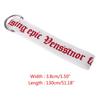 130cm Unisex Nylon Canvas Belts Printing Thai D Ring Double Buckle