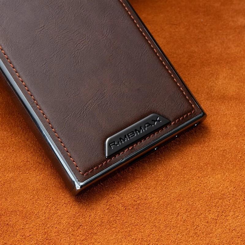 Magnetic Snap-on Leather Case Galaxy S26 Ultra Full Coverage Shockproof Business Style