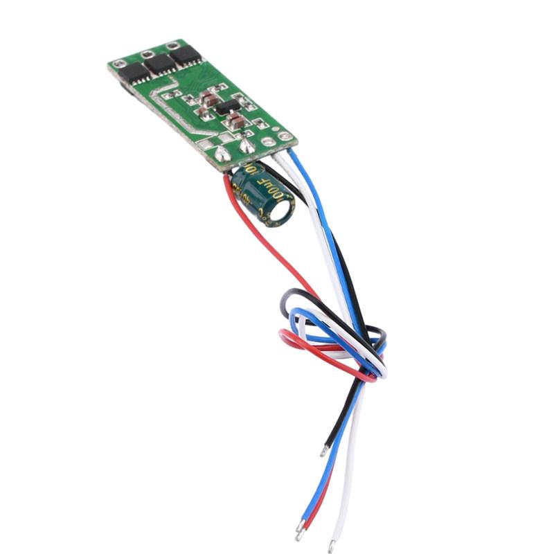 1Pcs Brushless Electric Regulator Module Plastic Mini 2S 7A-15A Brushless Motor Driver Board Aircraft Model