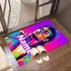 Custom Name Personalized Michael Jackson Print Carpet, Versatile Home Decor Rug, for Playroom, Apartment, Balcony, Entryway, Hallway Gift