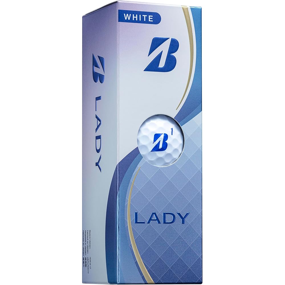 Bridgestone Lady Golf Balls 2025 Model 12 Pack White L5WXJ