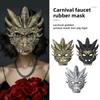 Full Face Halloween Mask Animal Masquerade Mask Punk Dragon Head Mask  Women