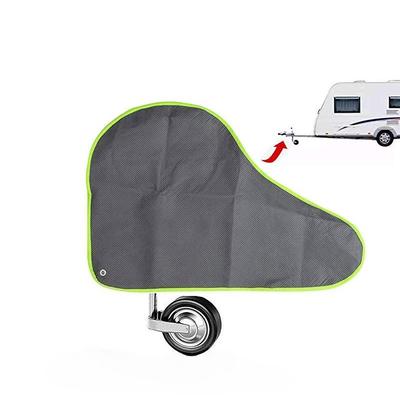 1pcs Universal Caravans Trailer Towing Hitch Cover Waterproof Dustproof CamperCoupling Lock Tongue Cover Breathable Protector