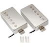 Artec LPA210 Alnico 5 Humbucking Pickup Set for LP Les Paul Electric Nickel Neck/Bridge Guitar,