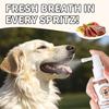 GJYC PET Beef Flavor Pet Oral Fresh Spray Cleanses Teeth Freshens Breath Removes Odors Dental Care For Dogs Cats