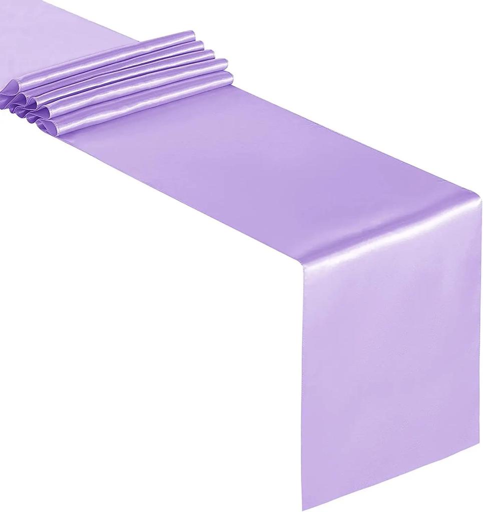 Satin Table Runner 30cm X 275cm Wedding Party Supply Christmas Home Modern Coffee Dining Luxury Table Decoration 12" X 108"