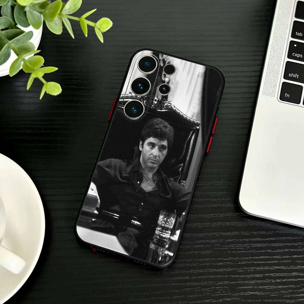 1983 Film S-Scarface  Phone Case For Samsung S26,S25,S24,S23,S22,S21,S20,Plus,Fe,Lite,Others Black Cover