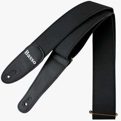 BASSO Guitar Strap EX 31 Black Attack Series