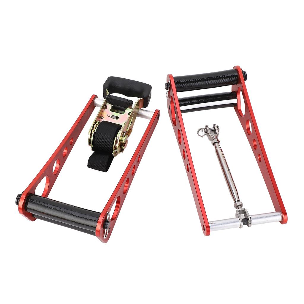Archery Compound Bow Press Portable Hand Held Bow Accessories for Compound Bow Aluminum Alloy Red