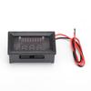   Digital Electromobile Voltage Meter Display Lithium Battery Gauge Voltmeter 12V-72V (Blue)