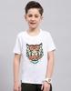 Monte Carlo Red/White Printed Round Neck T-Shirt 2 Pc