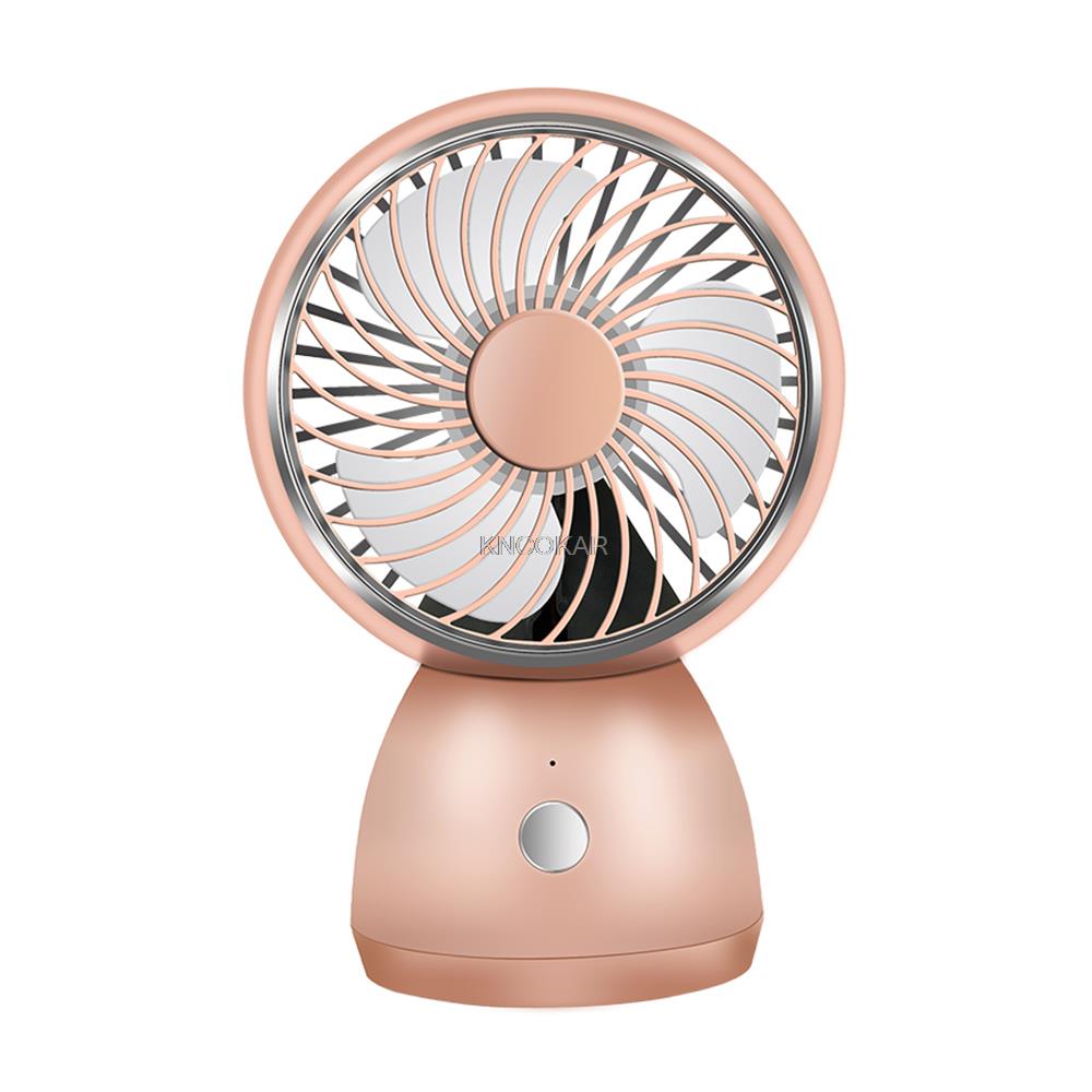 Portable Cooling USB Desktop Mini Fan 3 Speed Personal with 360 Rotation Adjustable Angle for Office Household Traveling