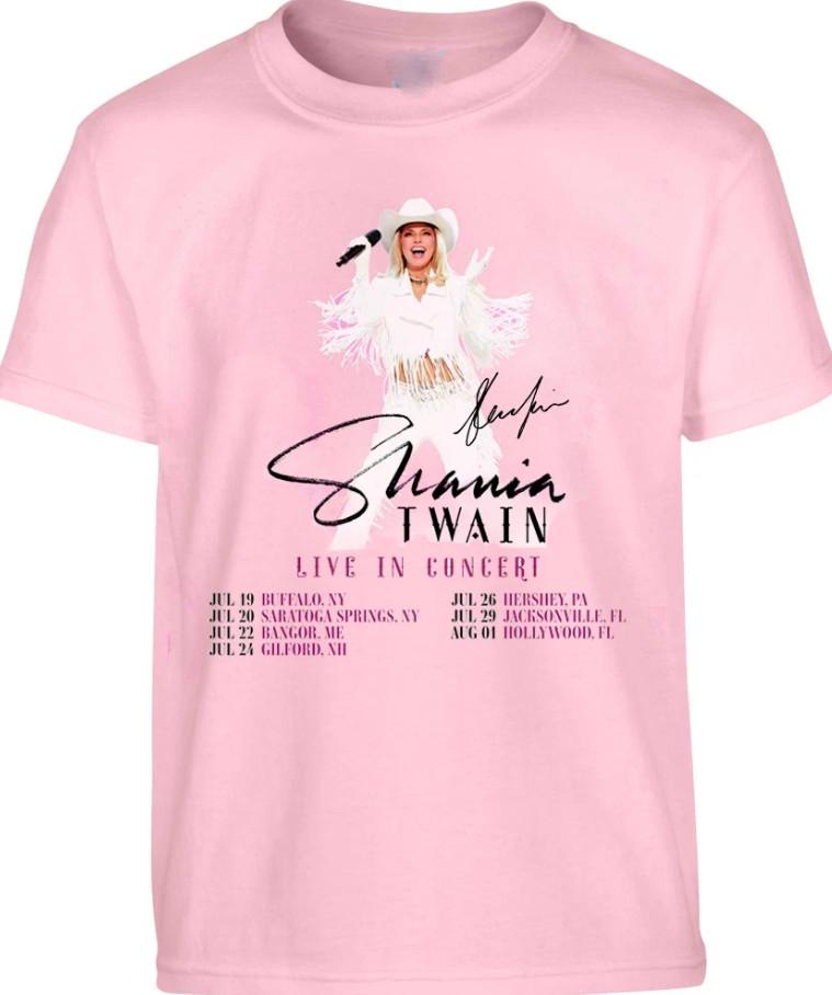 2026 Date Tour July Shania Twain T-shirt size S-5XL M