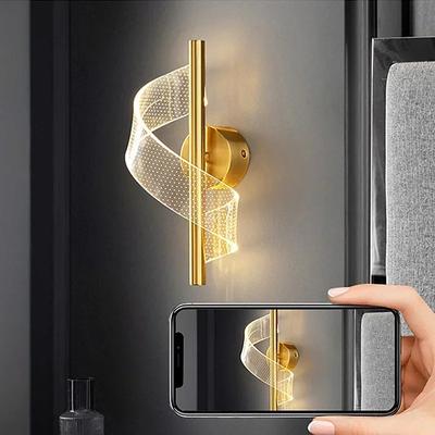 Modern LED Wall Lamp Indoor Lighting for Bedroom Bedside Parlor Background Wall Light Modern Indoor Decoration Sconces