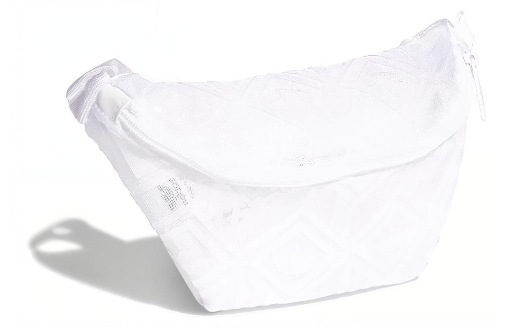 Adidas Originals Polyurethane Fanny Pack, Sling Bag, Sports Bag, Crossbody Bag Regular Unisex White GN3039