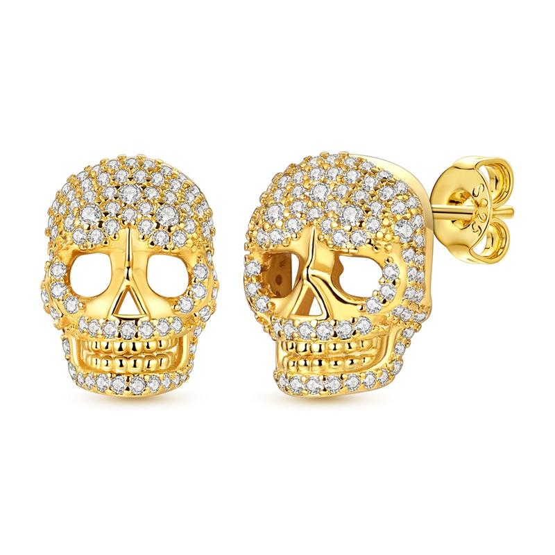 Boucle d'oreille en Argent 925 Série Dorée Boucle d'oreille Anneau Pour Femme Serpent Cœur Étoile Original Boucles d'oreilles Bijoux Mode