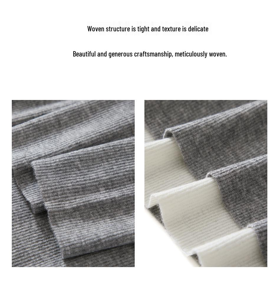 Women's Half-Zip Round Neck Wool Two-Piece Sweater - Spring/Autumn 2026 Edition