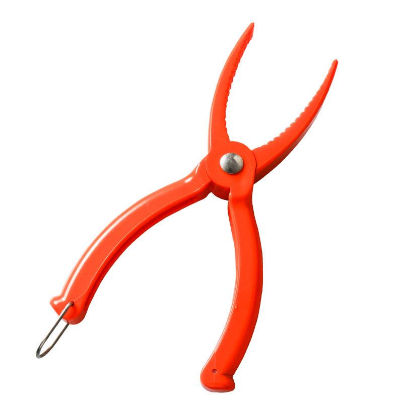 Outdoor Fishing Lip Grip Tool - Non-Slip Plastic Fish Control Device Clamp Lure Fish Clamp Controller with Plier Supplies Kit