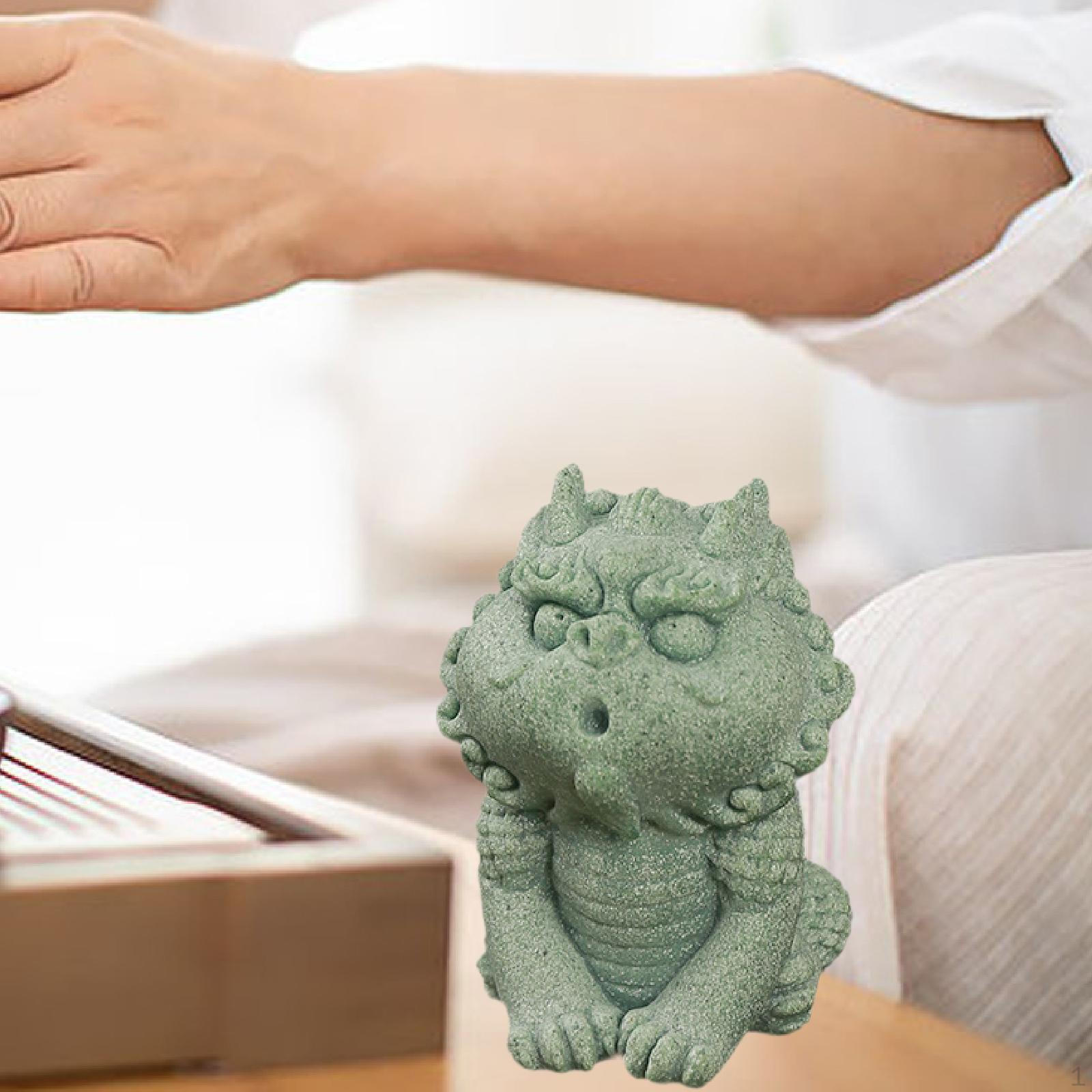 

Kirin Figurine Tea Pet Ornament ,Home Decoration, ,Tea Play ,Kirin Sculpture Style C