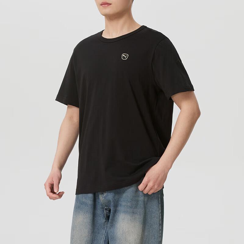 

PUMA Men s Comfortable Breathable Fitness T-Shirt 695883-01 XL