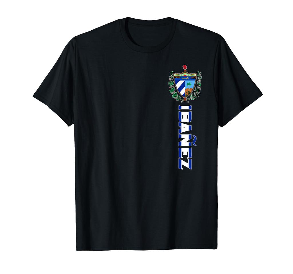 Ibañez Last Name Cuban Gifts T-Shirt for Men, Women, and Kids