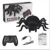Rc Remote Control Wall Climbing Horrible Big Black Spider Prank Toy Simulation Tricky Toy