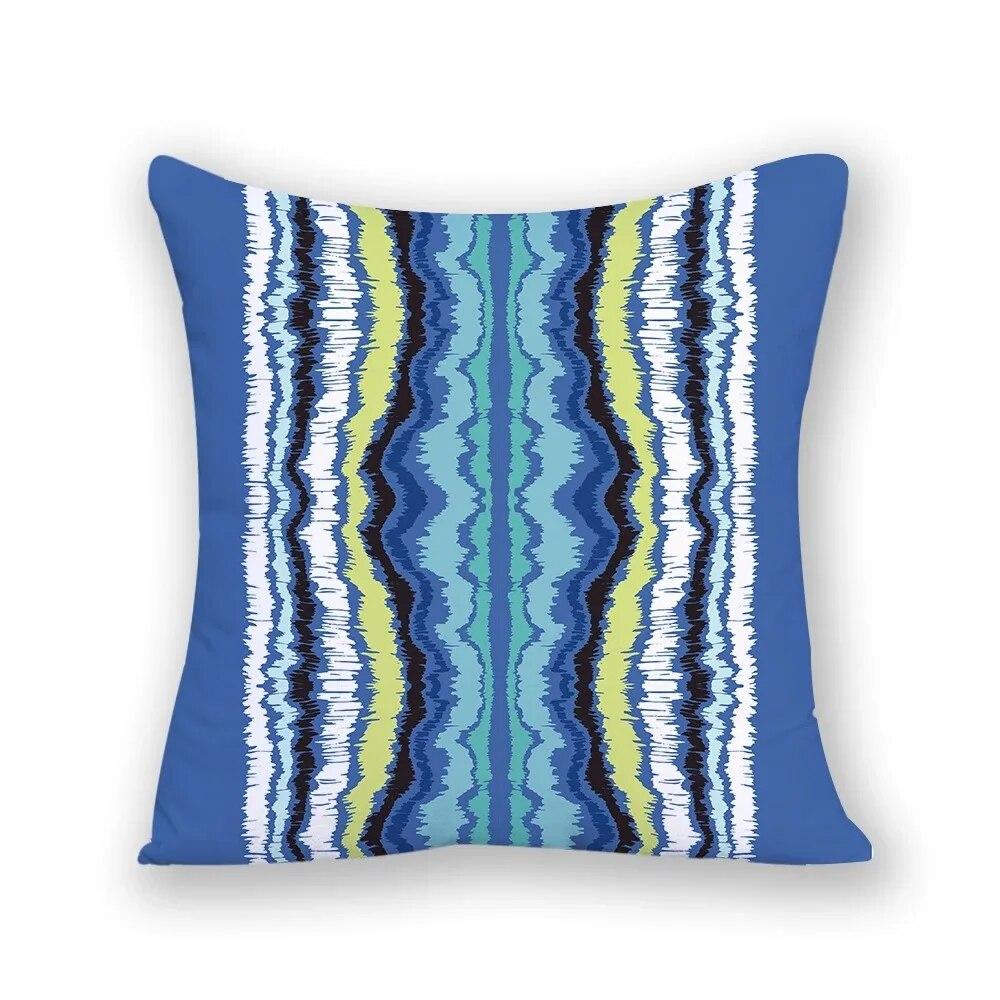 Luxury Home Decor Cushion Cover Office Sofa Cushion Cover Simple Abstract Stripe Pattern Decorative Pillow Cover