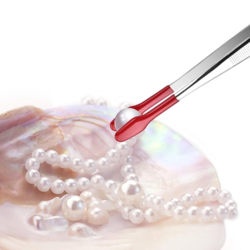 3Pcs Stainless Steel Tweezers Multipurpose Tweezers Sewing Machine Tweezers Forceps Tweezers for Craft Repairing