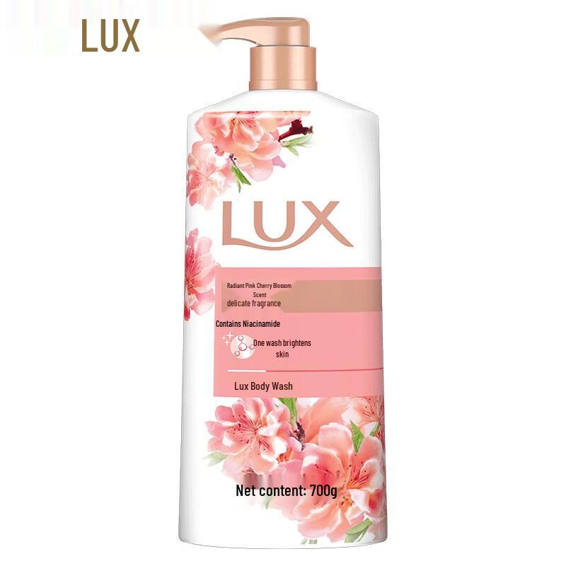 lux Brightening Pink Cherry Blossom Scent Shower Gel