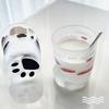 Cat's Claw Cup Cute Glass Couple Creative Cat's Foot Cup Household Water Cup Ins Casual Breakfast Glass Cup