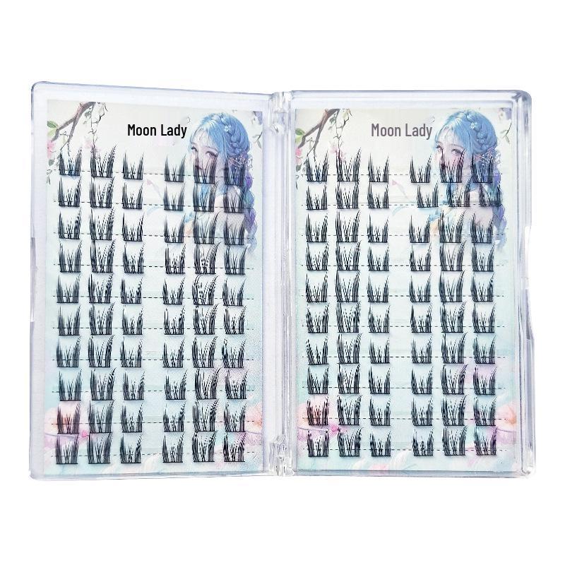 

Yue Jiao Niang Manga False Eyelashes - Natural Cat Ear Design for Beginners