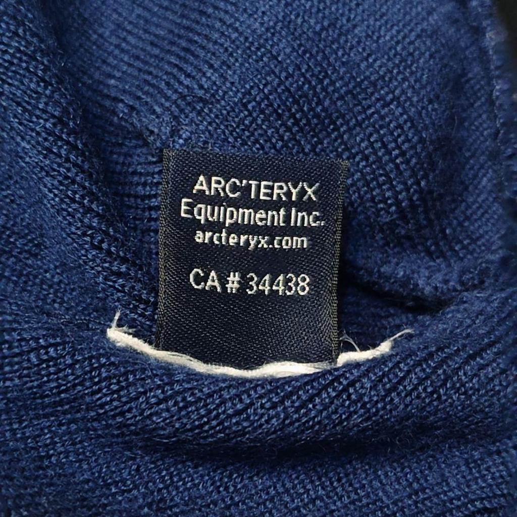 Used [Good Design] ARC'TERYX Knit Hat Beanie Blue Arc'teryx
