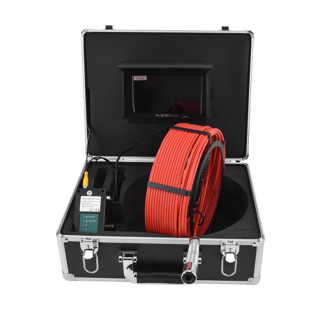 Industrial Endoscope AHD 1080P Borescope Camera Video Recording Adjustable LEDs 20m Detection 5X