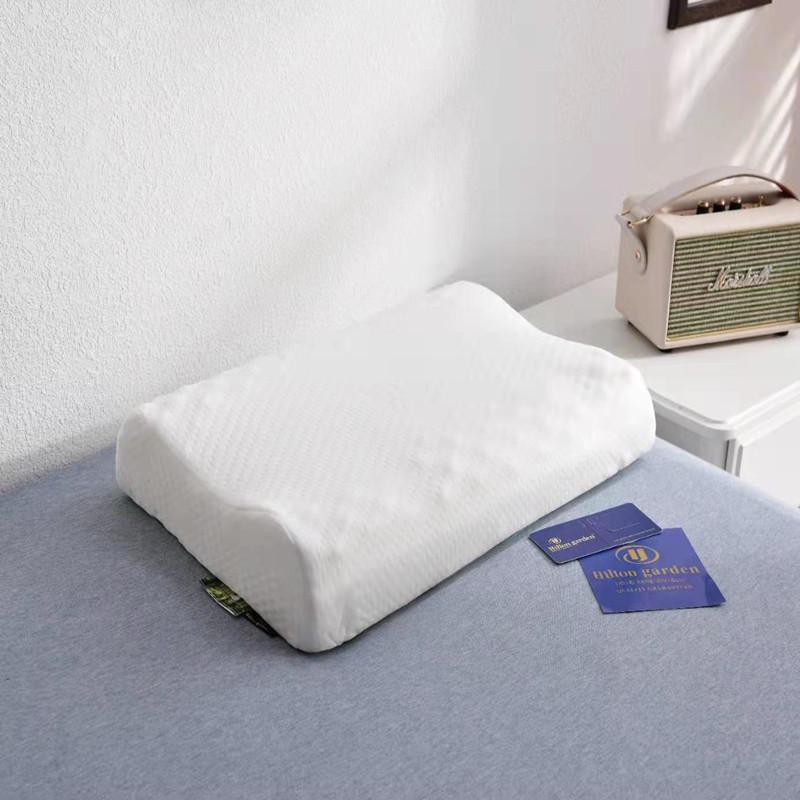 Graphene Wave Neck Support Pillow - Natural Latex Pillow Core, Adult Gift from Thailand