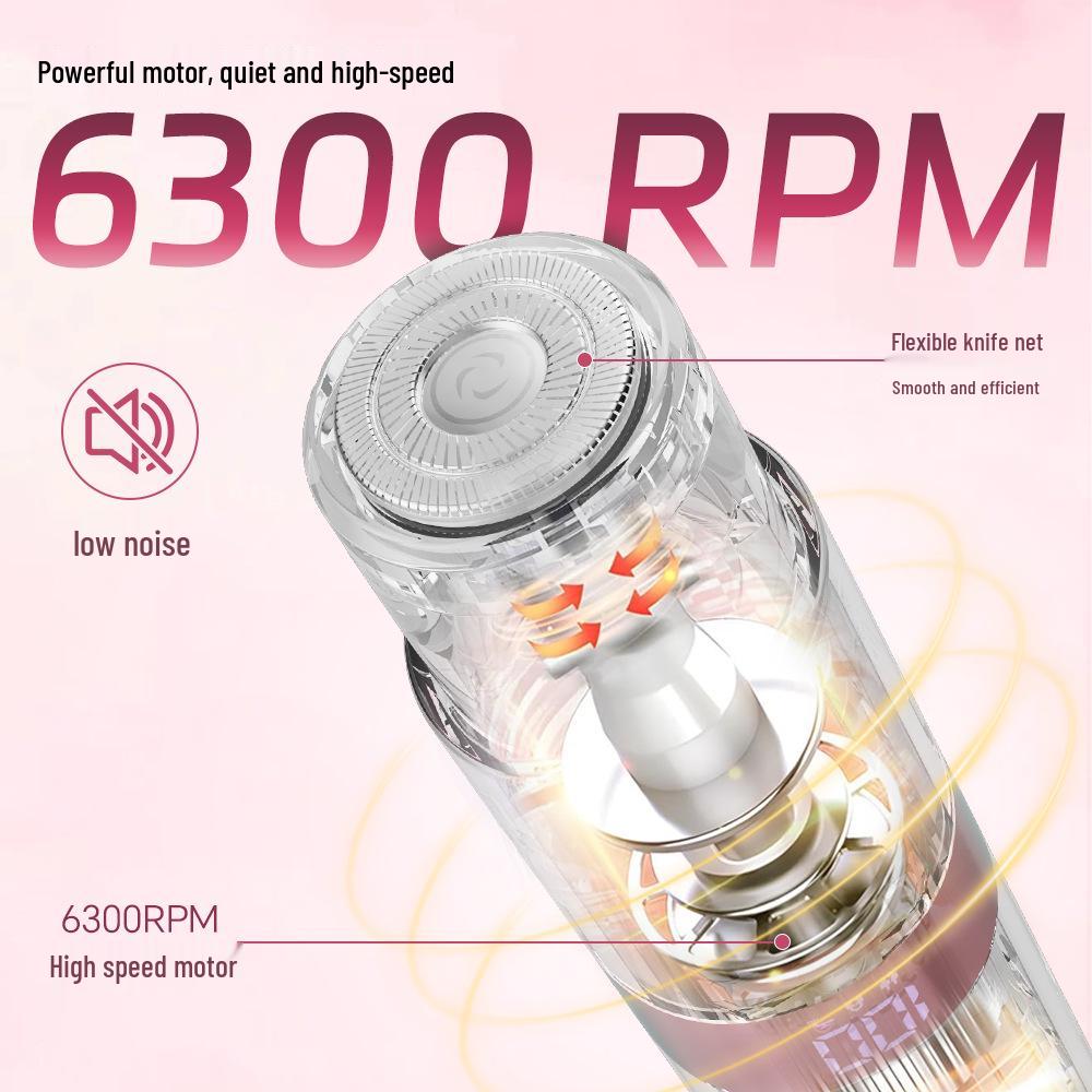 Waterproof Double-Head Electric Epilator & Bikini Trimmer for Women