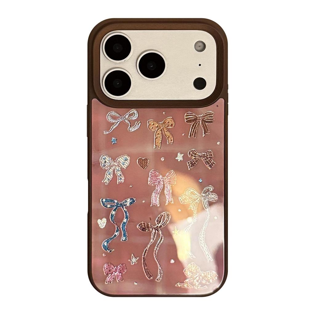 Colourful Bow-tie Phone Case Suitable for iPhone 17 and iPhone 17 Pro Max