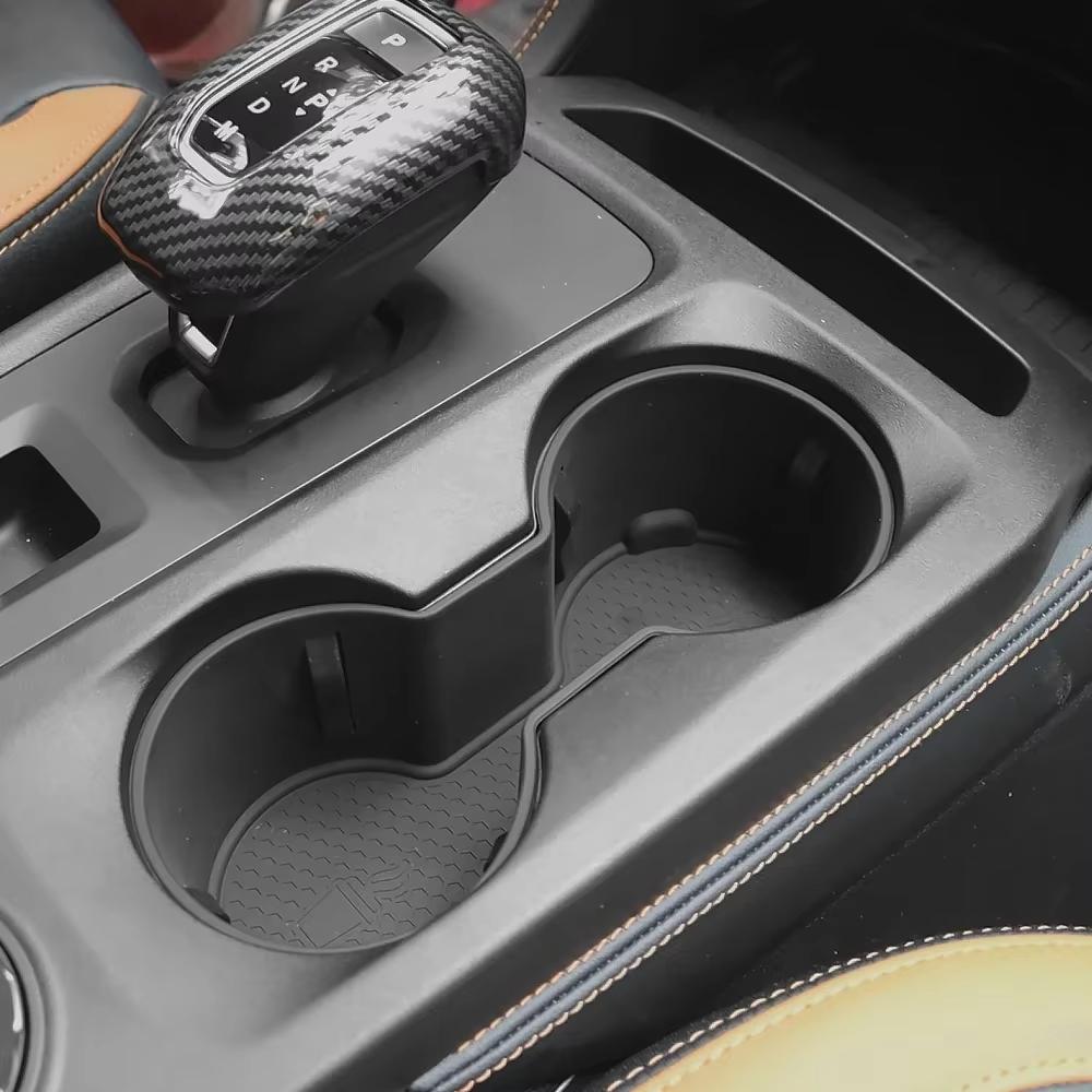 Central Control Water Cup Protection Pad for Ford Ranger 2025 Silicone Material Automotive Interior Decoration Products