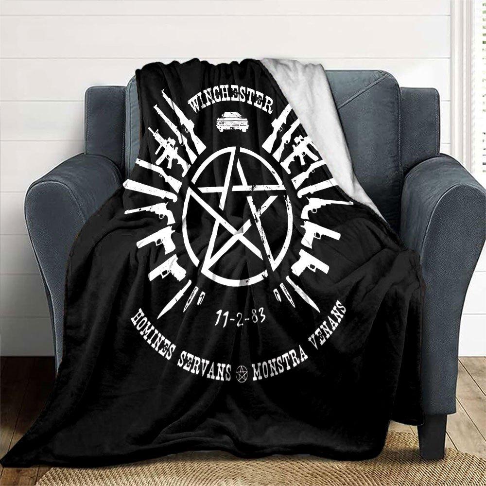 1pc Supernatural 14 Blanket Soft Warm Throw for Home, Office, Travel All Season Cozy Bedding Gift, Office Cozy Accessory