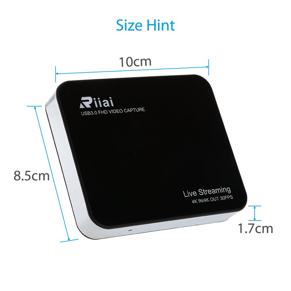 4k In Out Ultra Hd Video Capture Live Streaming Audio Recorder Usb 3 0 For Obs Studio Vlc Amcap Xbox Buy At A Low Prices On Joom E Commerce Platform