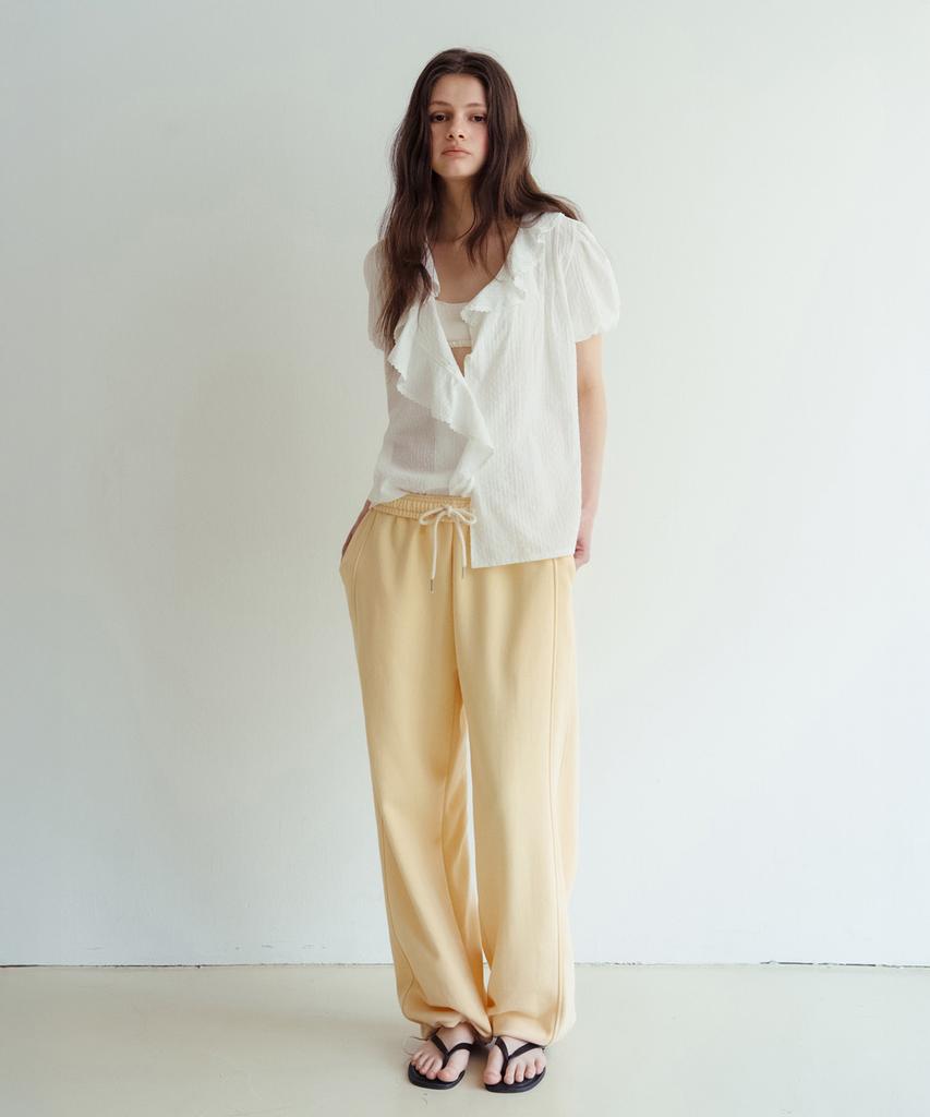MURMURE [2Nd] Liev Ruffle Collar Blouse_Liev Blouse
