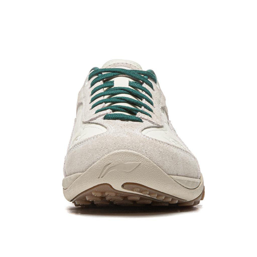 Disney X Li Ning Xingliu Abrasion Resistant, Lightweight, Balanced Low Top Casual Shoes Unisex White Green AGLV096-6
