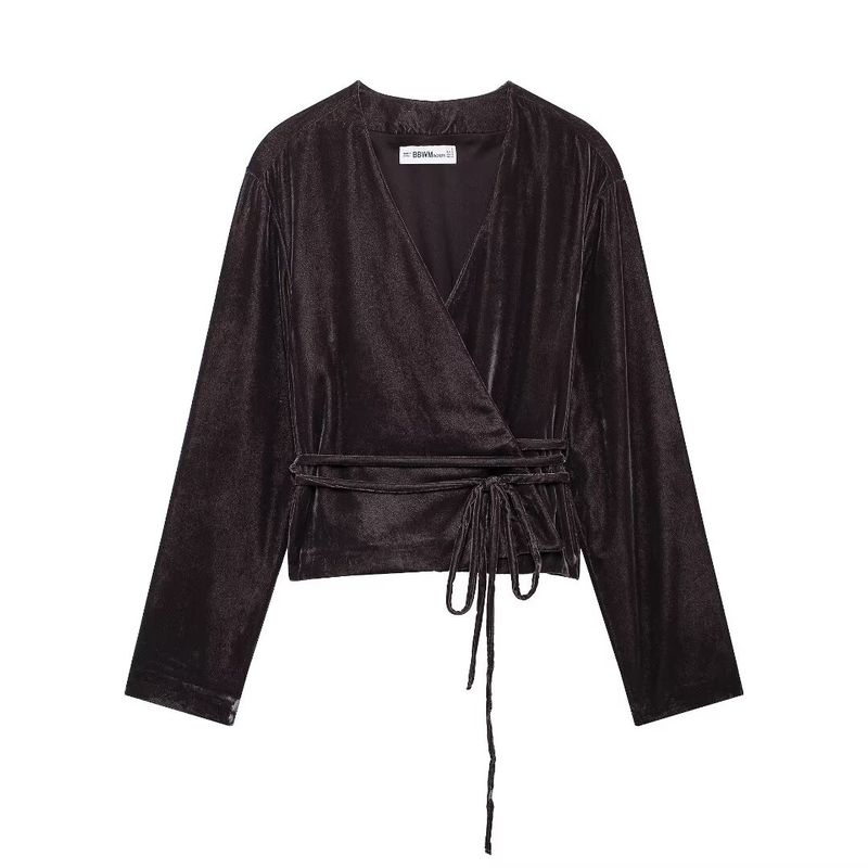 Kaslead New Arrival Women's Fashion Style Velvet Three-Piece Set 5427855 5427534 4391524