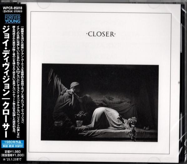 

CD JOY DIVISION - Closer WPCR85018 WARNER MUSIC JA 2024 Japan Obi Rock