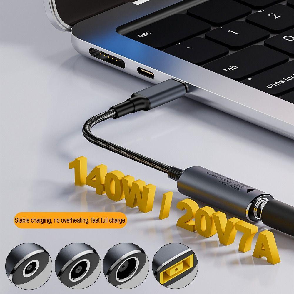 

PD 100 Вт преобразователь постоянного тока в тип C 5/9/20 В постоянного тока в разъем USB C для домашнего офиса Lenovo/HP/Samsung