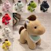 Pony Plush Figurine With Pp Cotton Filling Handmade Animal Decor For Home And Office Use