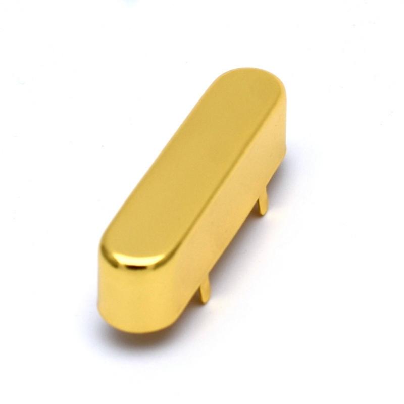 

Durability Black Metal Guitar Neck Pickup Cover Brass Neck Pickup Cover for Enhancing Performances and Protection