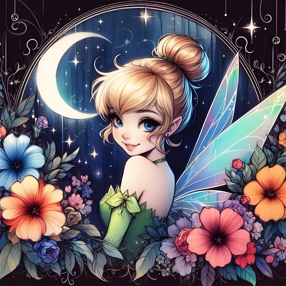 Disney 5D Diamond Painting Princesses Cross Stitch Mosaic Kit Home Decoration Wall Sticker DIY Handmade Gift
