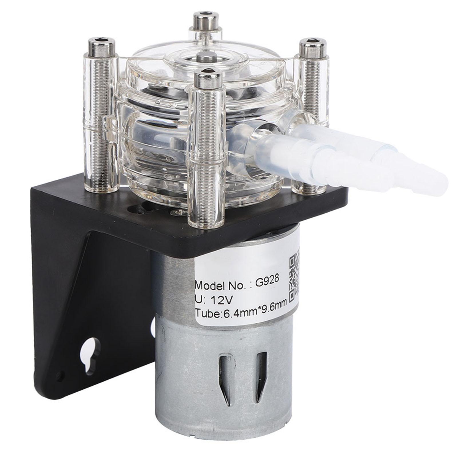 

Peristaltic Pump High Quality Large Flow Corrosion Resistant with Transparent PC Head 500mL min 12V