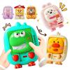 Children Cartoon Animal Slide Puzzles Toys Logical Thinking Training Challenges Intellectual 3D Puzzles Sensory Game Travel Toys